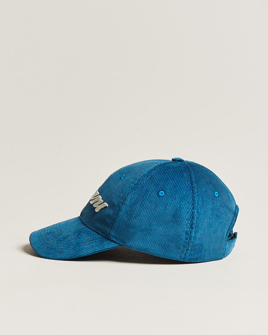 Men | Marni Wale Corduroy Baseball Cap Royal | Marni | Wale Corduroy Baseball Cap Royal