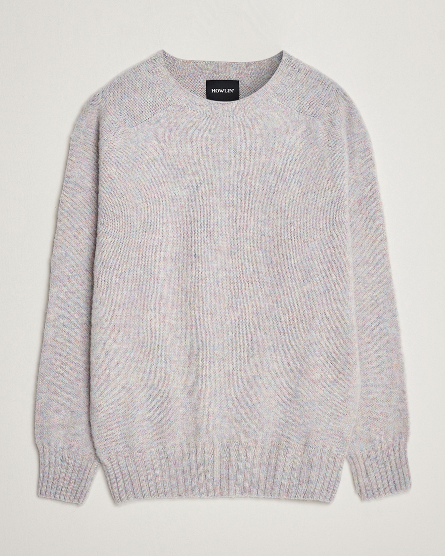 Men | Sweaters & Knitwear | Howlin' | Brushed Wool Sweater Galaxy