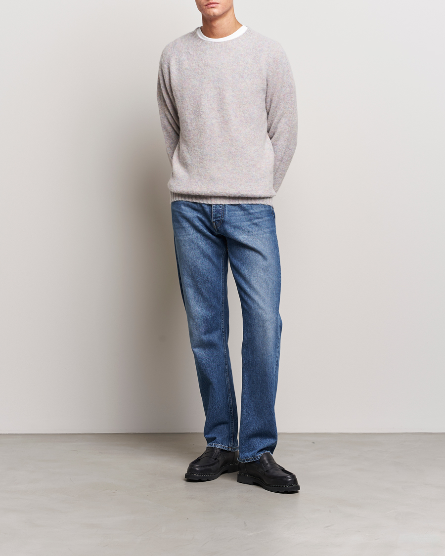 Men | Sweaters & Knitwear | Howlin' | Brushed Wool Sweater Galaxy