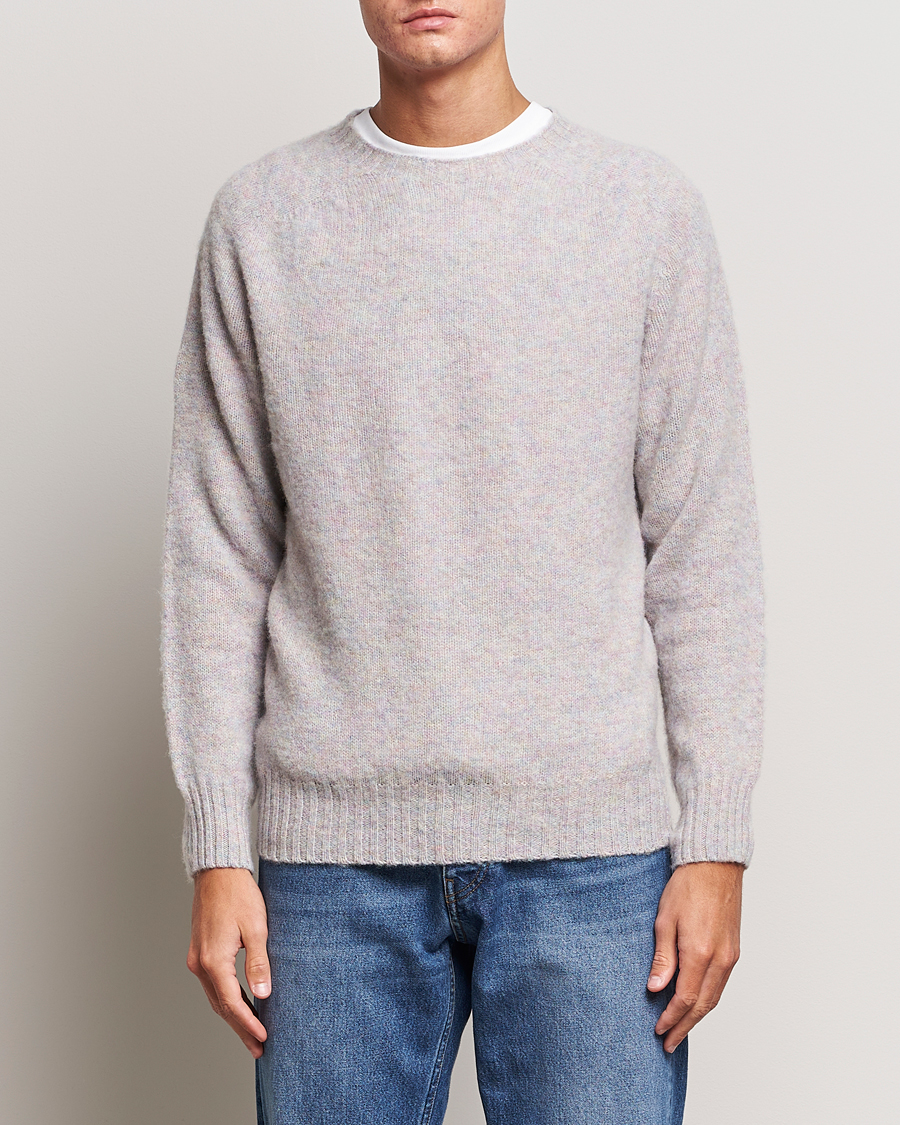 Men | Knitted Jumpers | Howlin' | Brushed Wool Sweater Galaxy