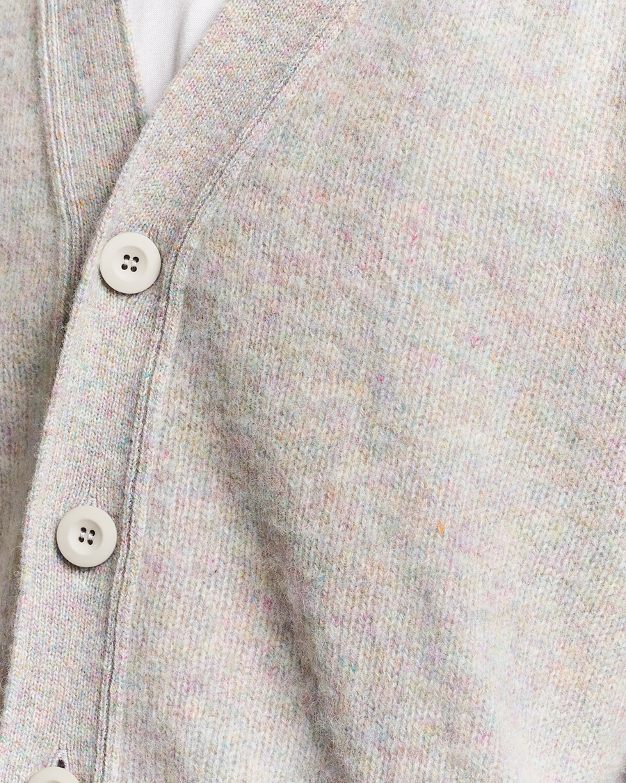 Men | Sweaters & Knitwear | Howlin' | Shaggy Bear Cardigan Galaxy
