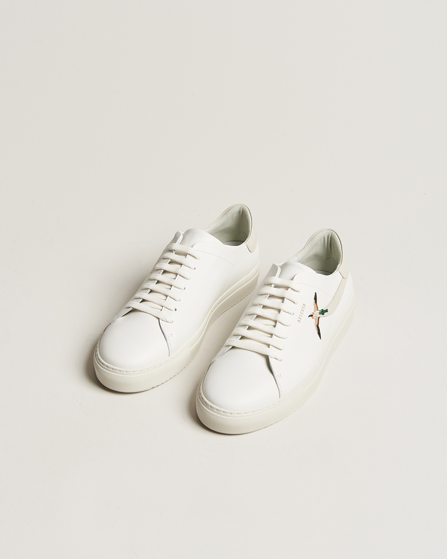 Men | White Sneakers | Axel Arigato | Clean 90 Striped Bee Bird Sneaker White
