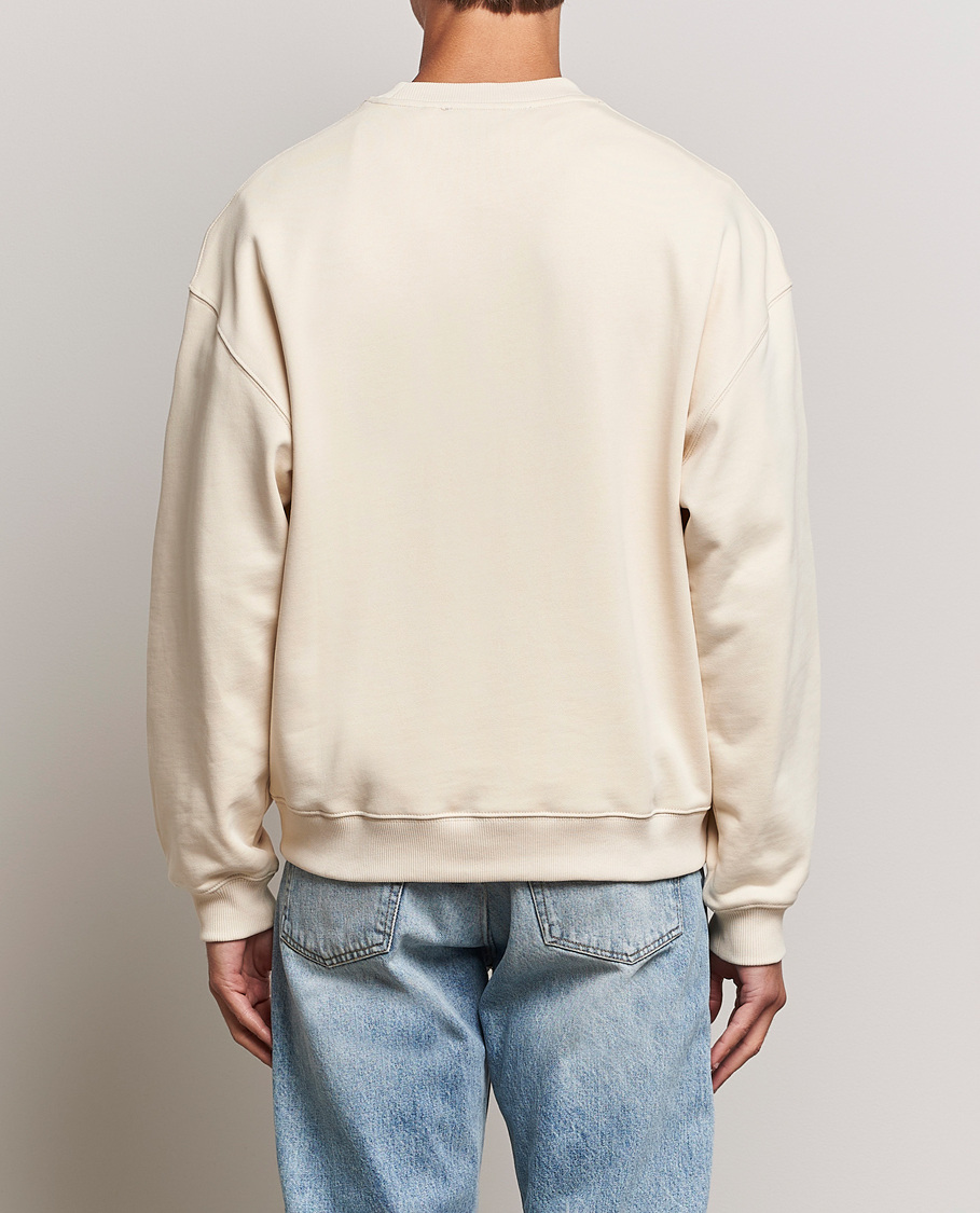 Men | Sweaters & Knitwear | Axel Arigato | Honor Crew Neck Sweatshirt Pale Beige