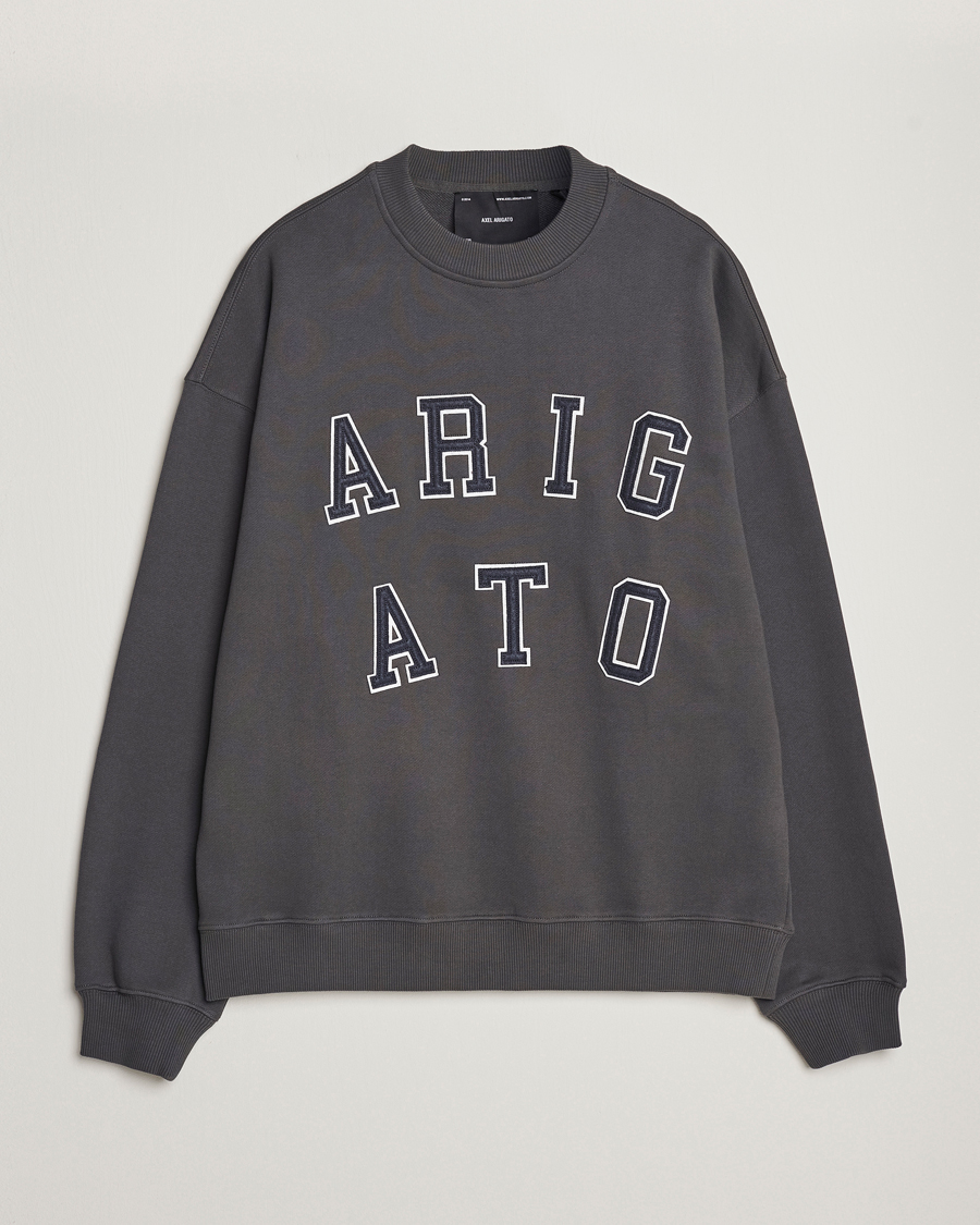 Axel Arigato Legend Crew Neck Sweatshirt Faded Black at
