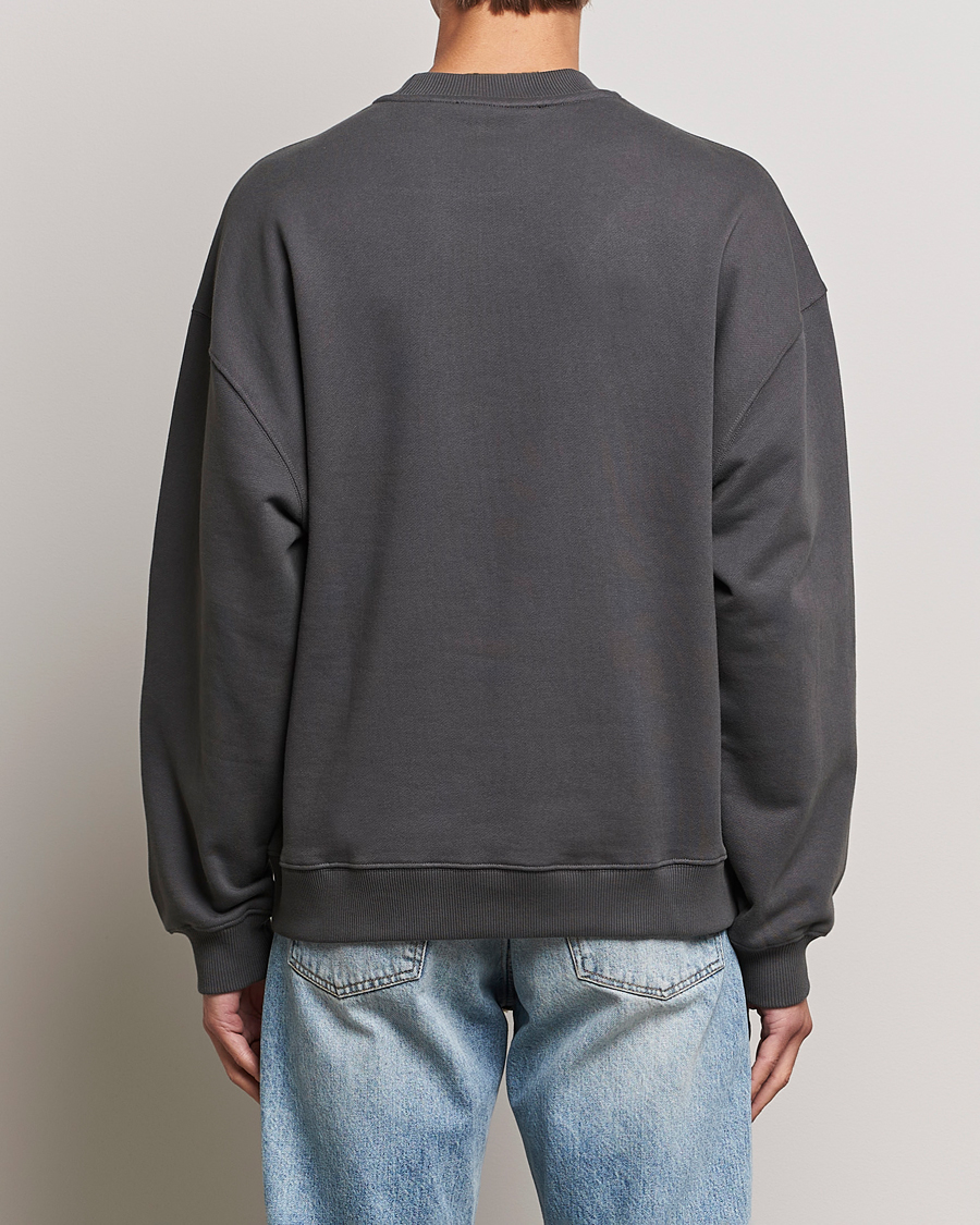 Men | Sweaters & Knitwear | Axel Arigato | Legend Crew Neck Sweatshirt Faded Black