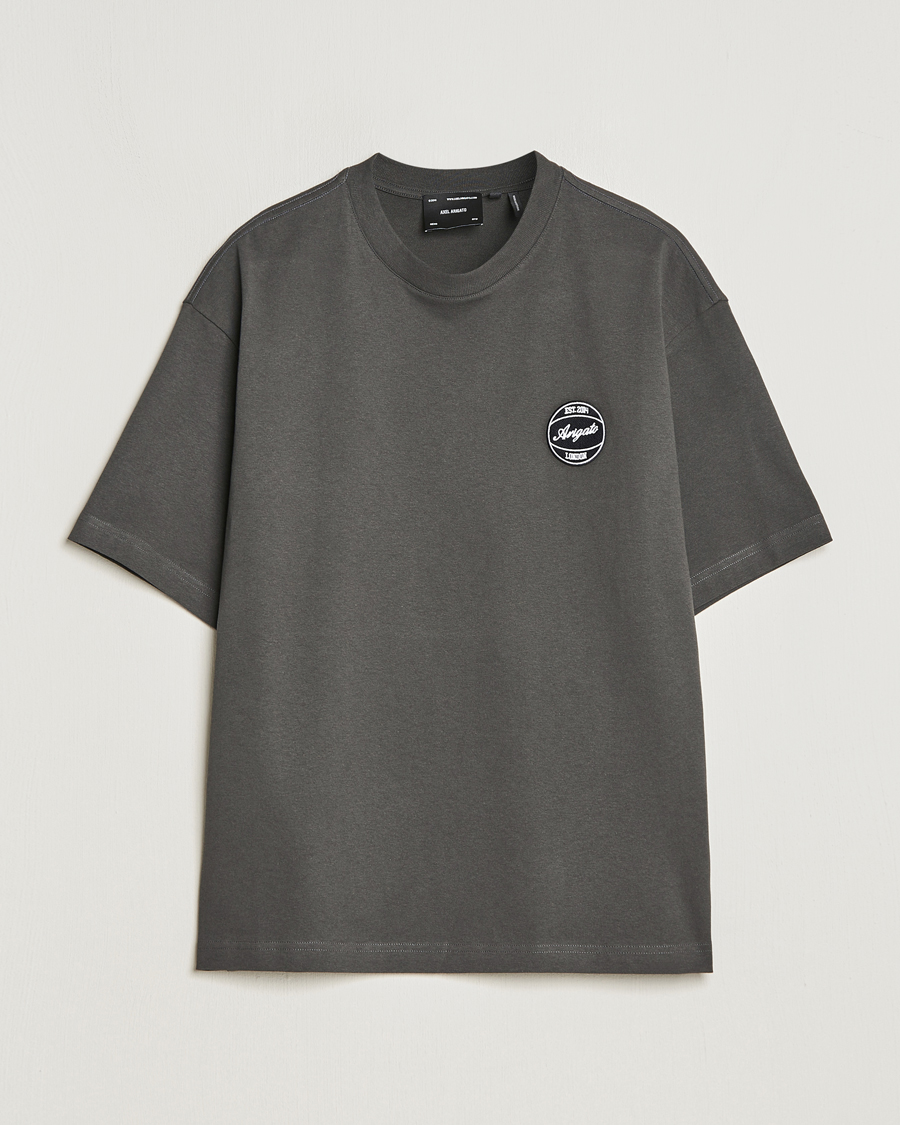 Men | T-Shirts | Axel Arigato | Dunk Crew Neck T-Shirt Black
