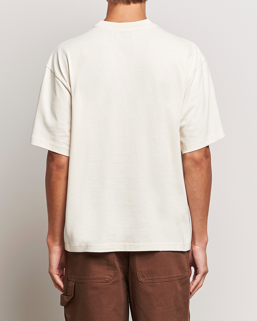 Men | T-Shirts | Axel Arigato | Dunk Crew Neck T-Shirt Pale Beige