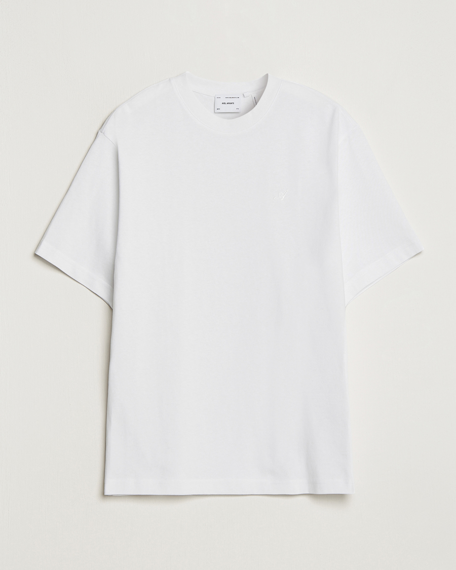 Men | White t-shirts | Axel Arigato | Signature Crew Neck T-Shirt White