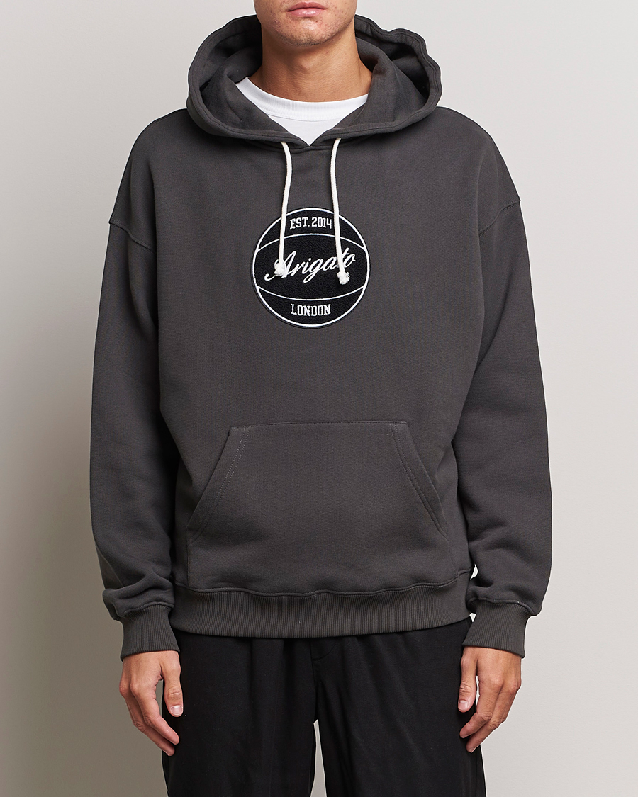 Men | Hooded Sweatshirts | Axel Arigato | Dunk Hoodie Faded Black