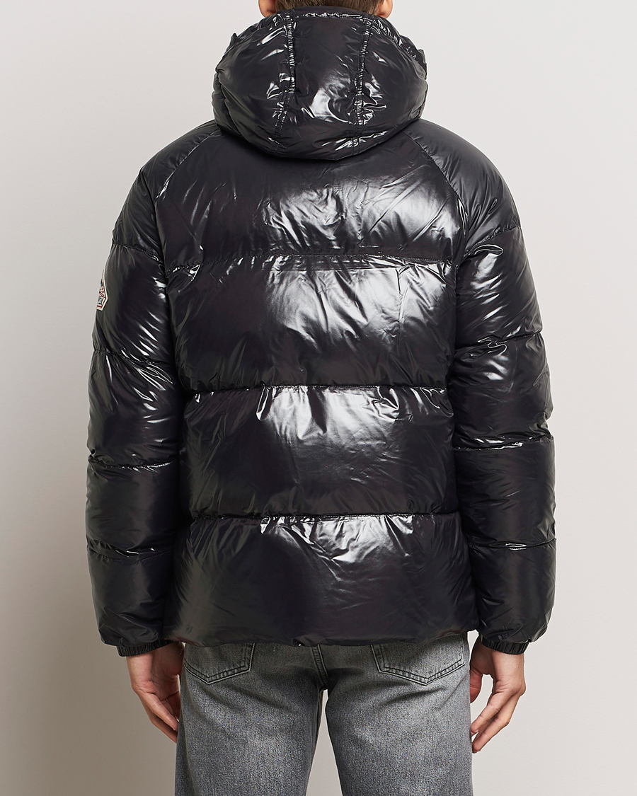 Men | Coats & Jackets | Pyrenex | Sten Hooded Puffer Jacket Black