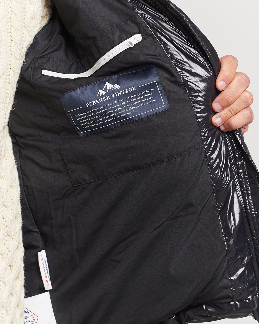 Men | Coats & Jackets | Pyrenex | Sten Hooded Puffer Jacket Black