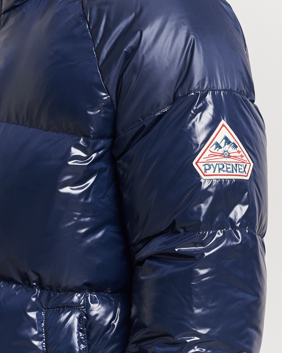 Men | Coats & Jackets | Pyrenex | Sten Hooded Puffer Jacket Amiral