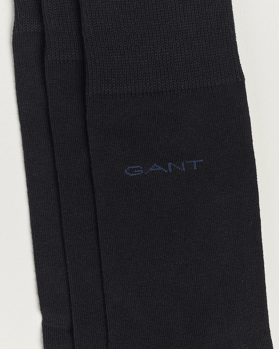 Men |  | GANT | 3-Pack Cotton Socks Black