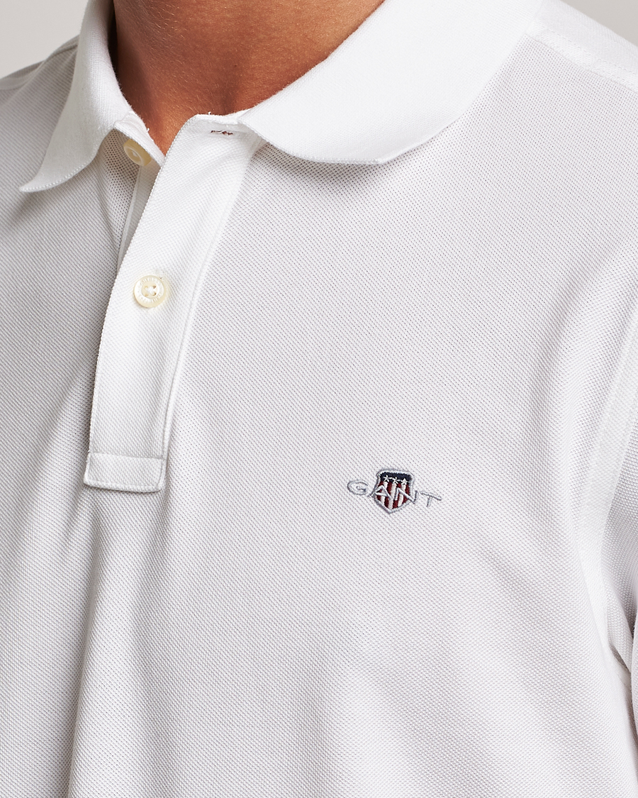 Men | Polo Shirts | Gant | The Original Polo White