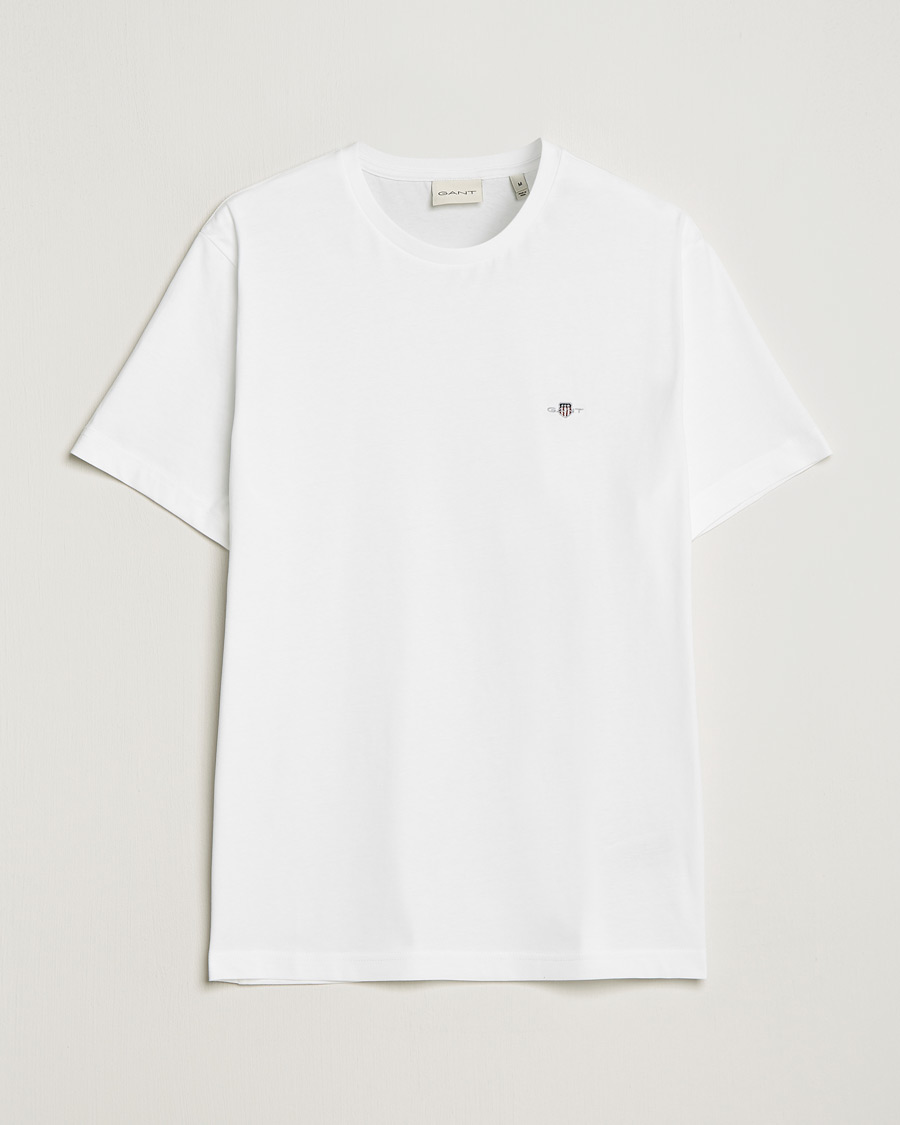 Men | T-Shirts | Gant | The Original Solid T-Shirt White