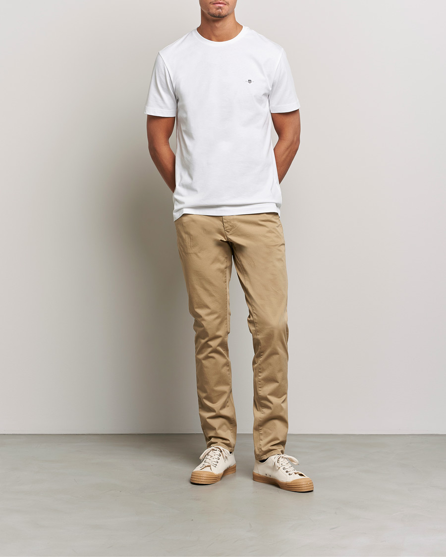 Men | T-Shirts | Gant | The Original Solid T-Shirt White