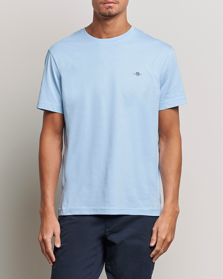Men | What's new | GANT | The Original Solid T-Shirt Capri Blue