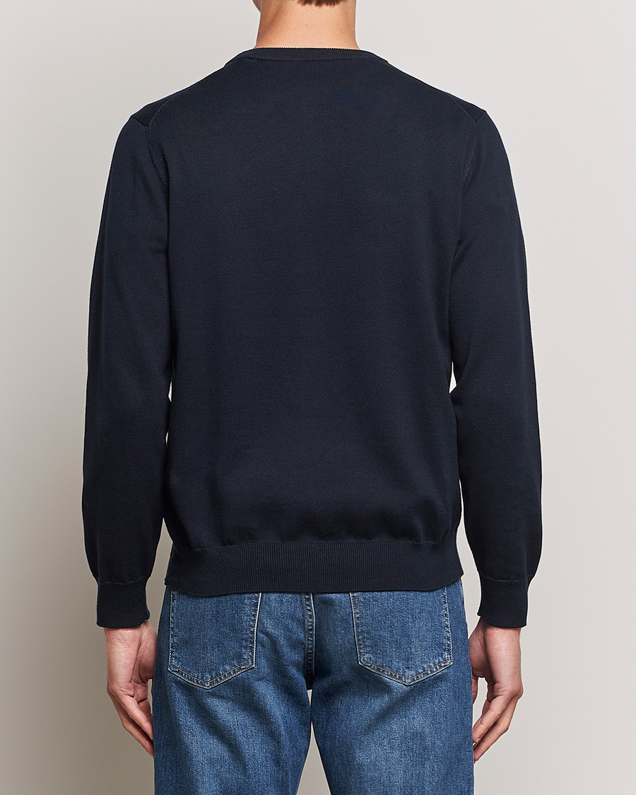 GANT Men's Classic Crew Neck Cotton Jumper – Navy, Grey, Burgundy – S To XXL