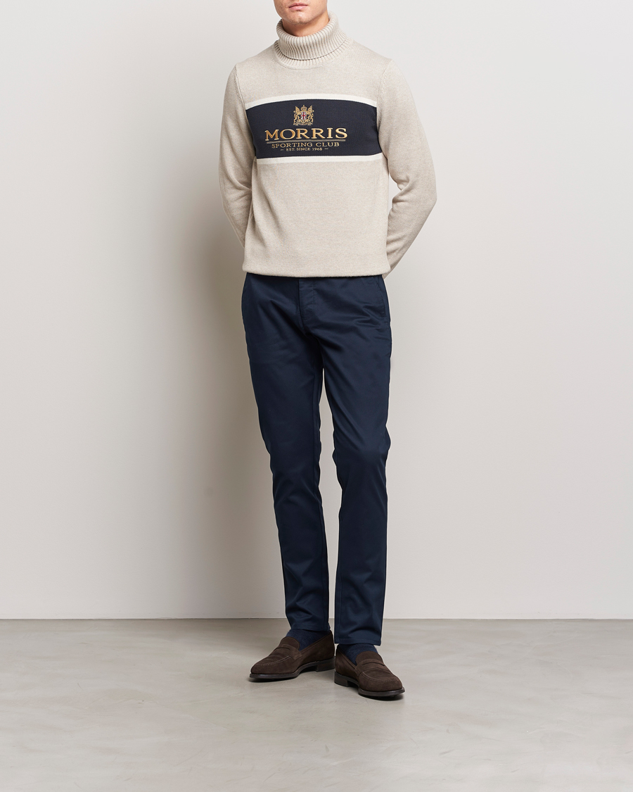 Men | Trousers | GANT | Slim Fit Tech Prep Chino Marine