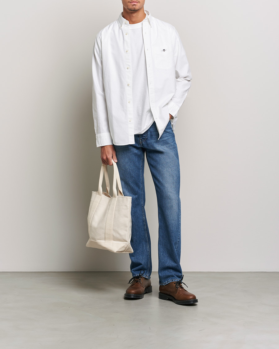 Men | Shirts | Gant | Regular Fit Oxford Shirt White