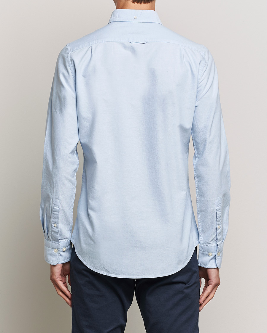 Men | Shirts | GANT | Slim Fit Oxford Shirt Light Blue