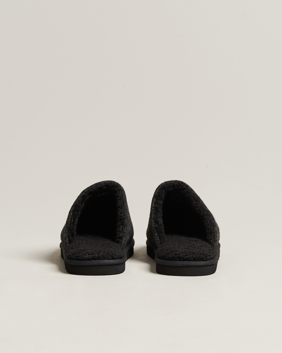 Men | GANT Tamaware Terry Slippers Black | Gant | Tamaware Terry Slippers Black