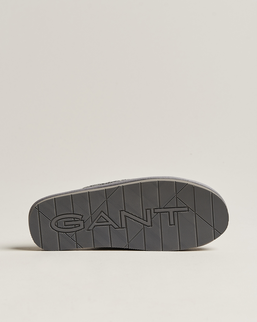 Men | GANT Tamaware Terry Slippers Grey | GANT | Tamaware Terry Slippers Grey