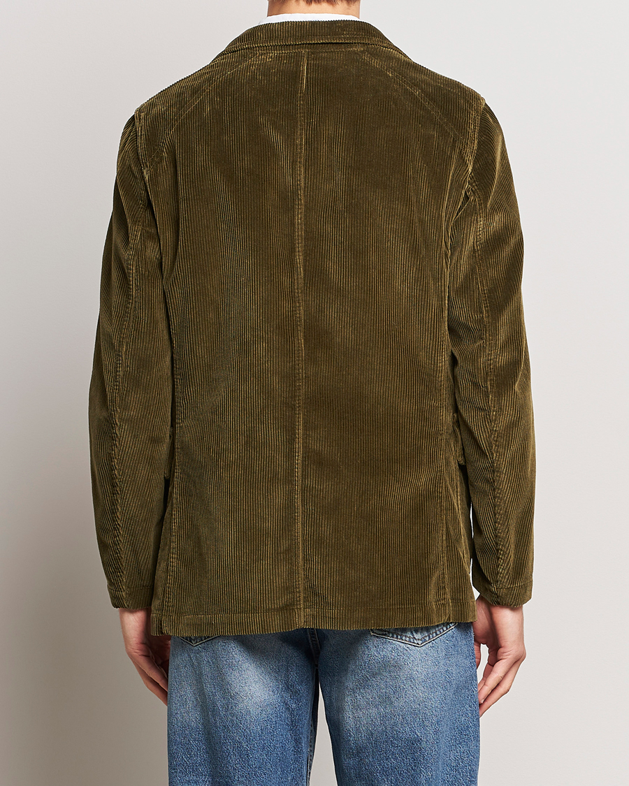 Men | Blazers | Drake's | MKI Games Corduroy Blazer Green