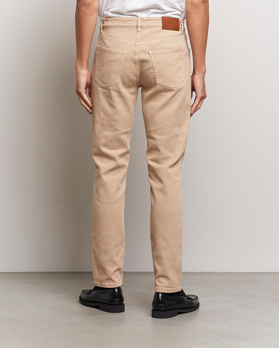 Men | Trousers | Brunello Cucinelli | Traditional Fit 5-Pocket Pants Beige