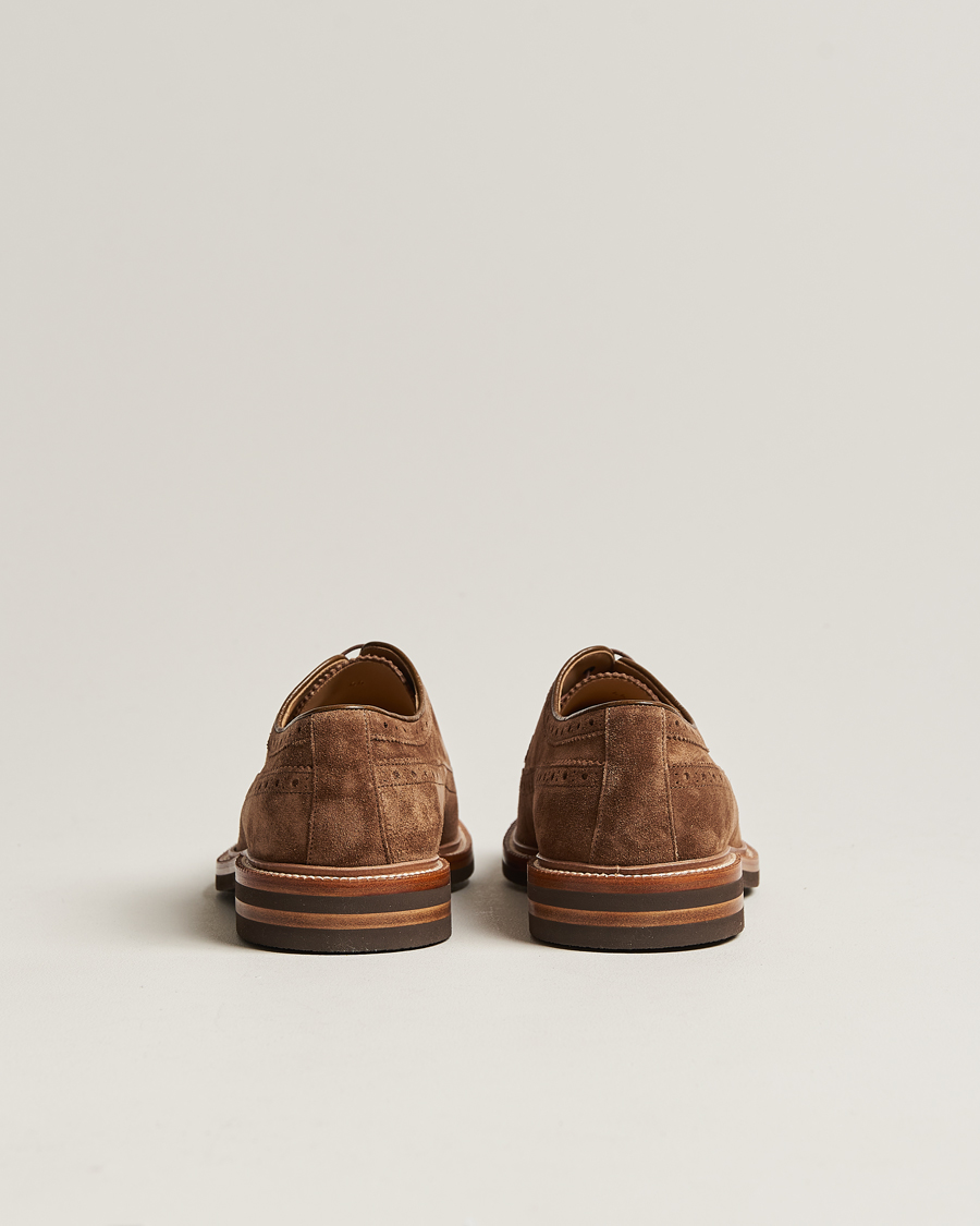 Men | Derby Shoes | Brunello Cucinelli | Plain Toe Derby Brown Suede