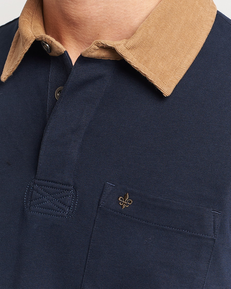 Men | Sweaters & Knitwear | Morris | Harlow Rugger Old Blue