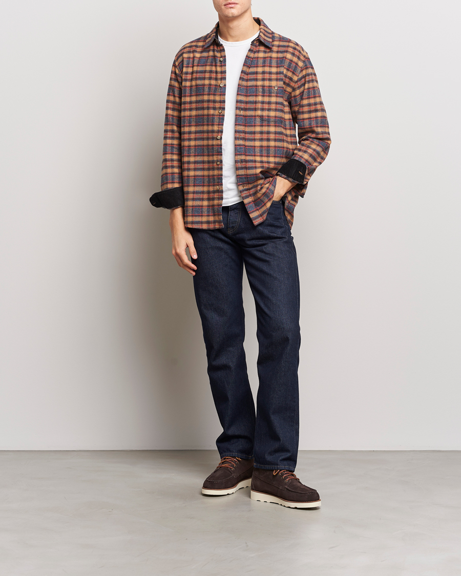 Men | Shirts | Pendleton | Fremont Flannel Shirt Brown/Black