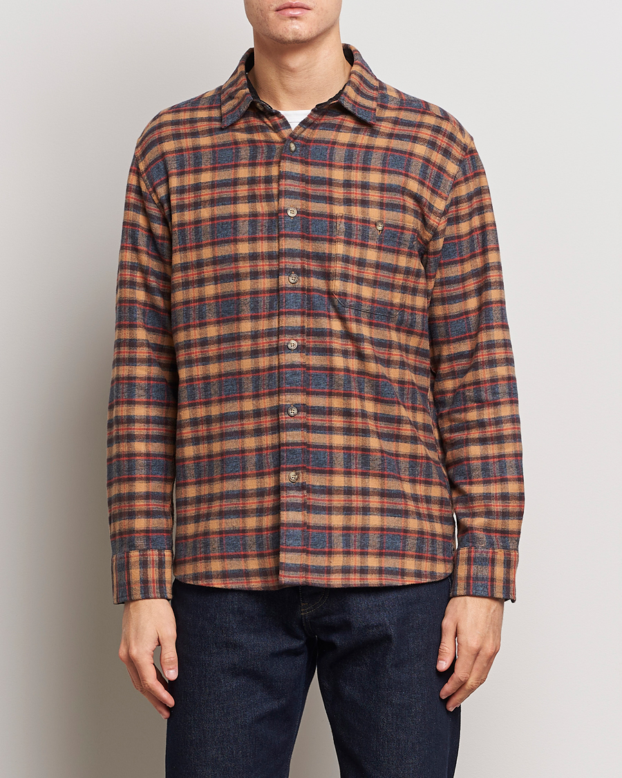 Men | Shirts | Pendleton | Fremont Flannel Shirt Brown/Black