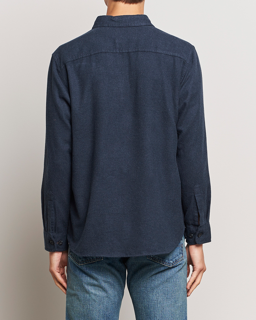 Men | Shirts | Pendleton | Burnside Flannel Shirt Navy Heather