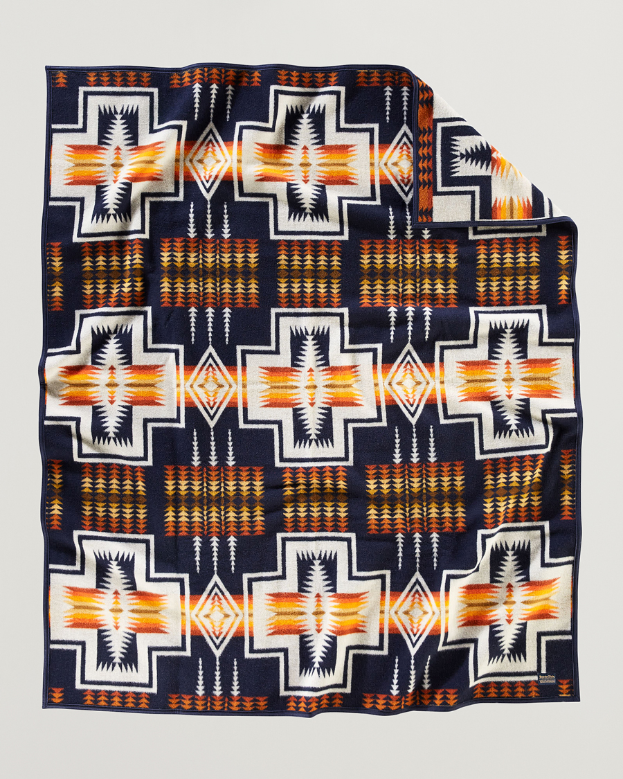 Men | Pendleton Jacquard Blanket Harding Navy | Pendleton | Jacquard Blanket Harding Navy