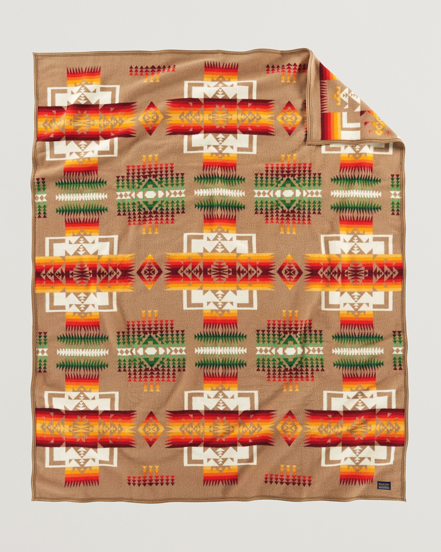 Men | Pendleton Chief Joseph Jacquard Blanket Khaki | Pendleton | Chief Joseph Jacquard Blanket Khaki