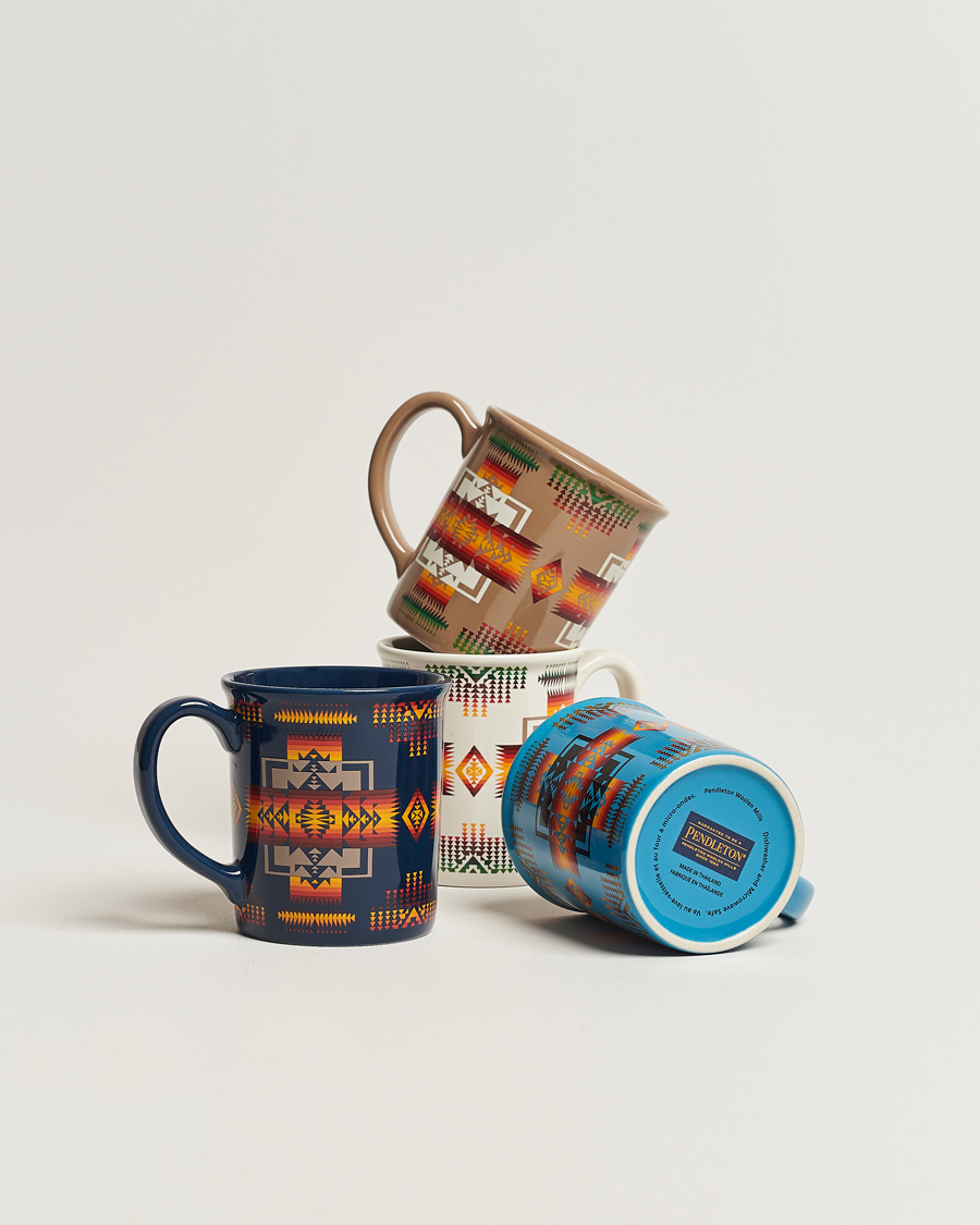 Men | Pendleton Ceramic Mug Set 4-Pack Chief Joseph Mix | Pendleton | Ceramic Mug Set 4-Pack Chief Joseph Mix