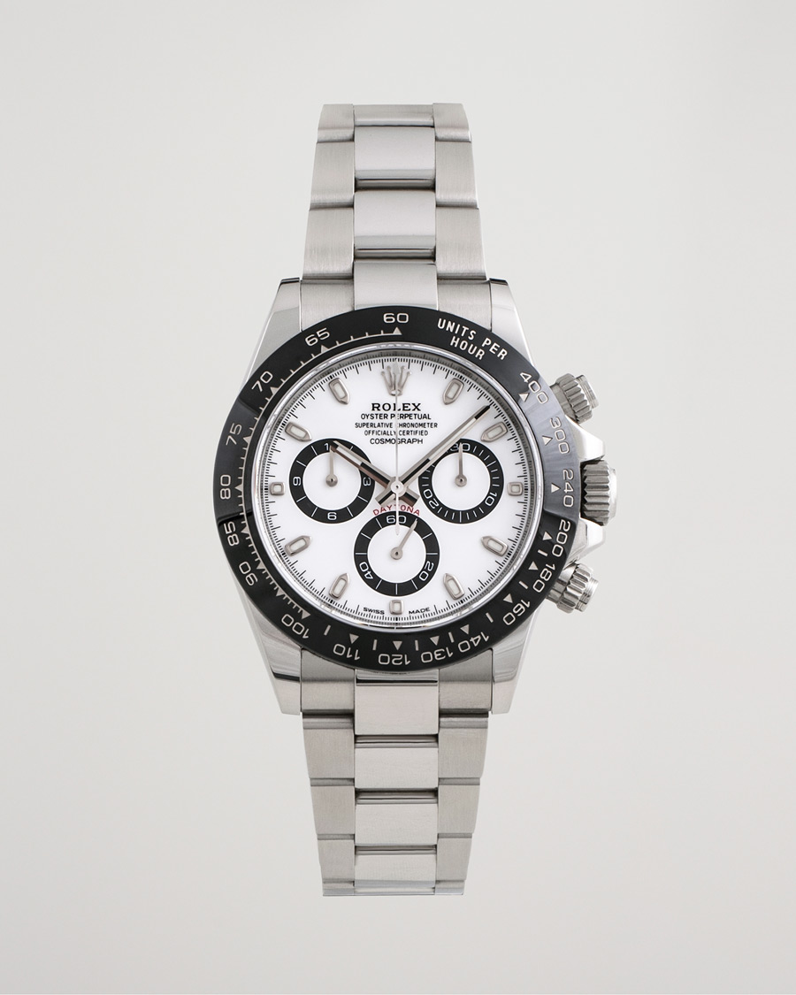 Men | Rolex Pre-Owned Daytona 116500LN Steel White Steel White | Rolex Pre-Owned | Daytona 116500LN Steel White Steel White