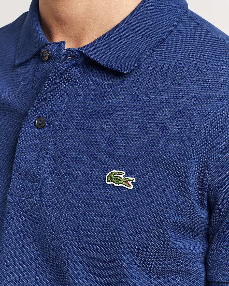 Men | Polo Shirts | Lacoste | Slim Fit Polo Piké Methylene