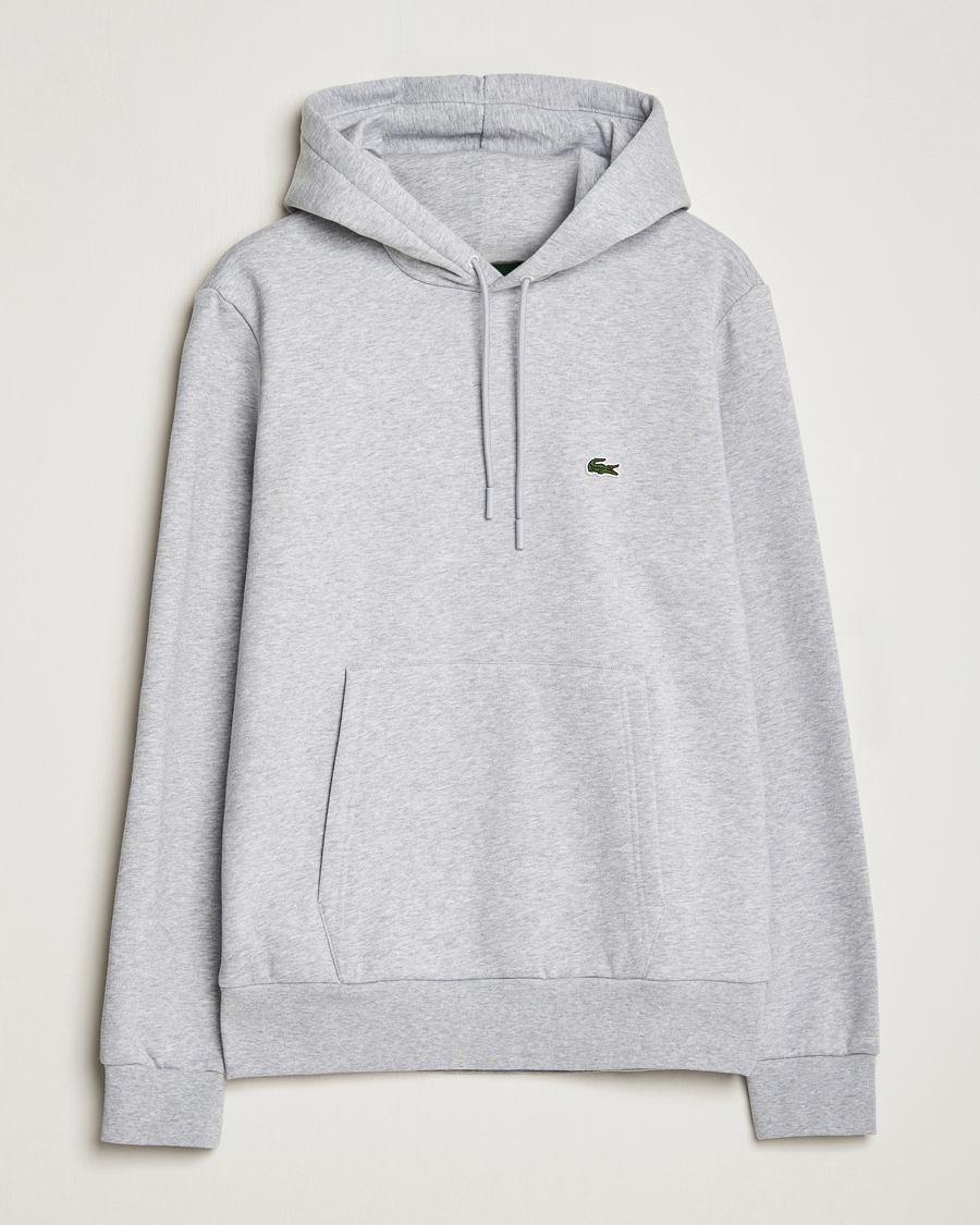 Men | Sweaters & Knitwear | Lacoste | Hoodie Silver Chine