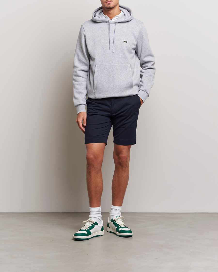 Men | Sweaters & Knitwear | Lacoste | Hoodie Silver Chine