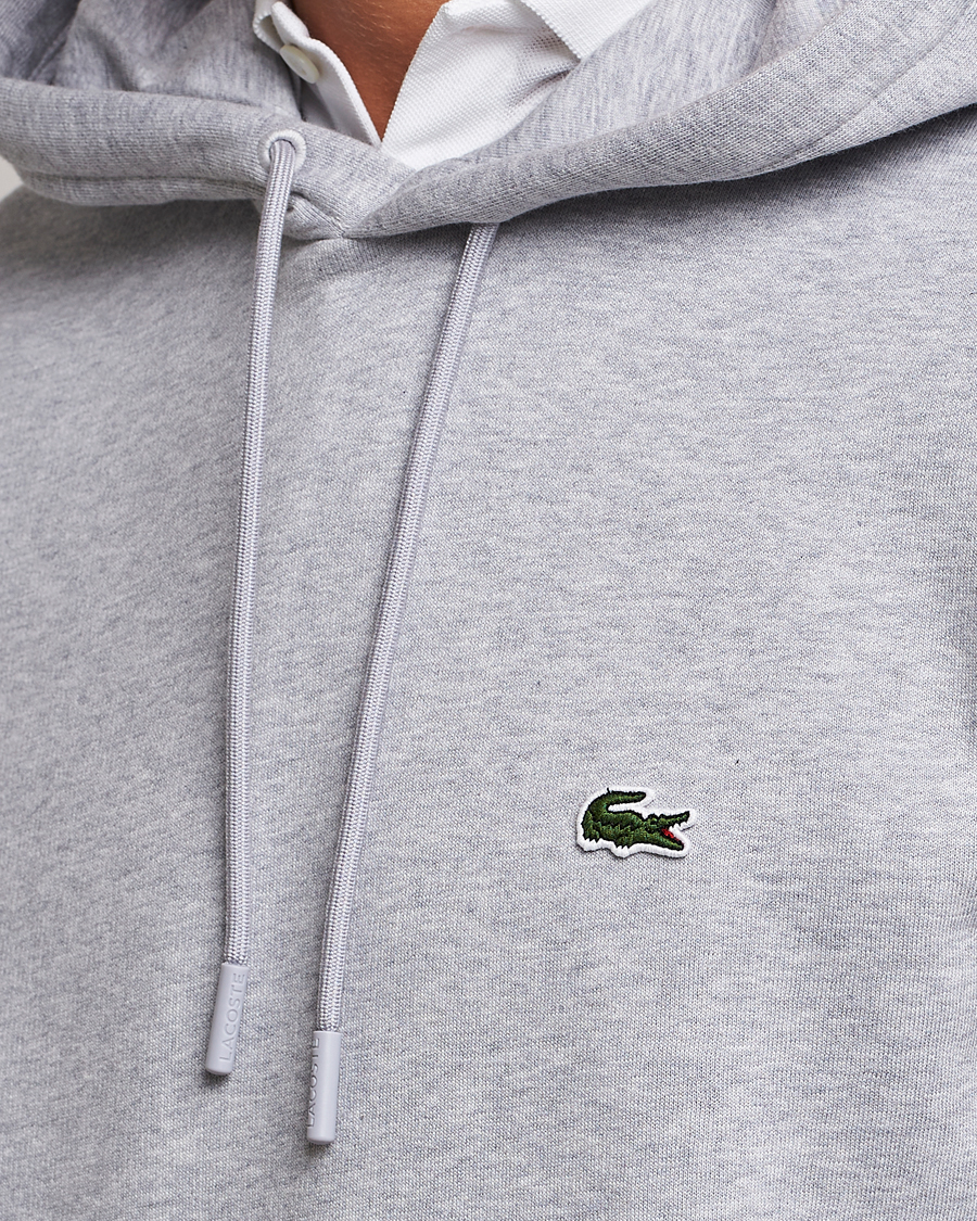 Men | Sweaters & Knitwear | Lacoste | Hoodie Silver Chine