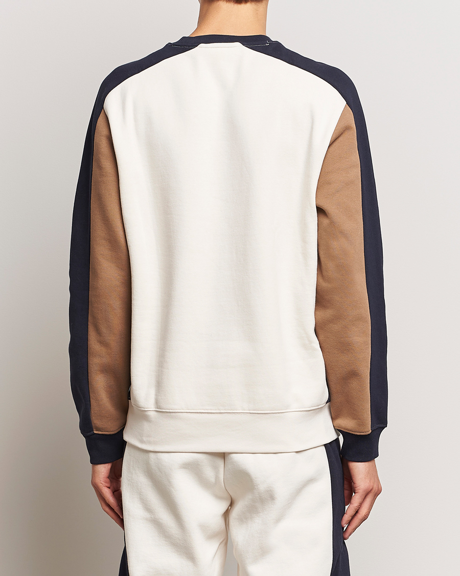 Men | Sweaters & Knitwear | Lacoste | Colorblocked Crew Neck Sweatshirt Lapland/Cookie
