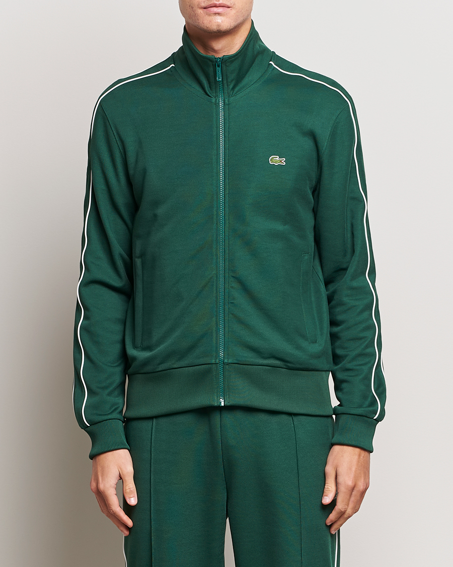 Men |  | Lacoste | Full Zip Track Jacket Green