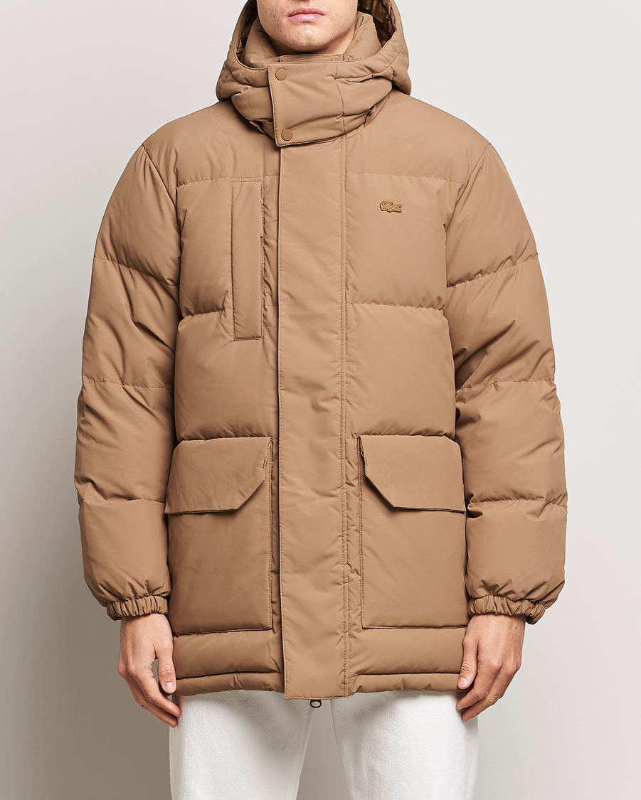Men | Coats & Jackets | Lacoste | Puffer Down Jacket Cookie