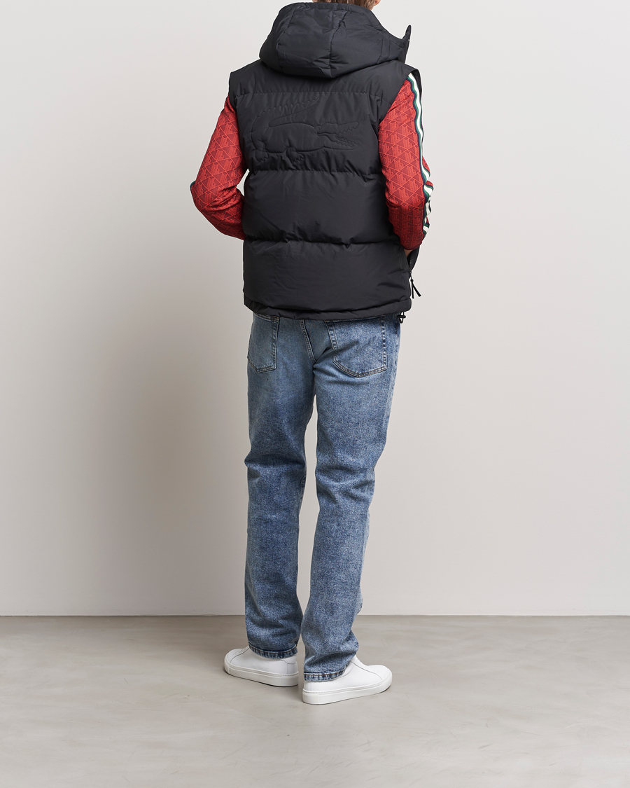 Men | Coats & Jackets | Lacoste | Puffer Down Vest Black