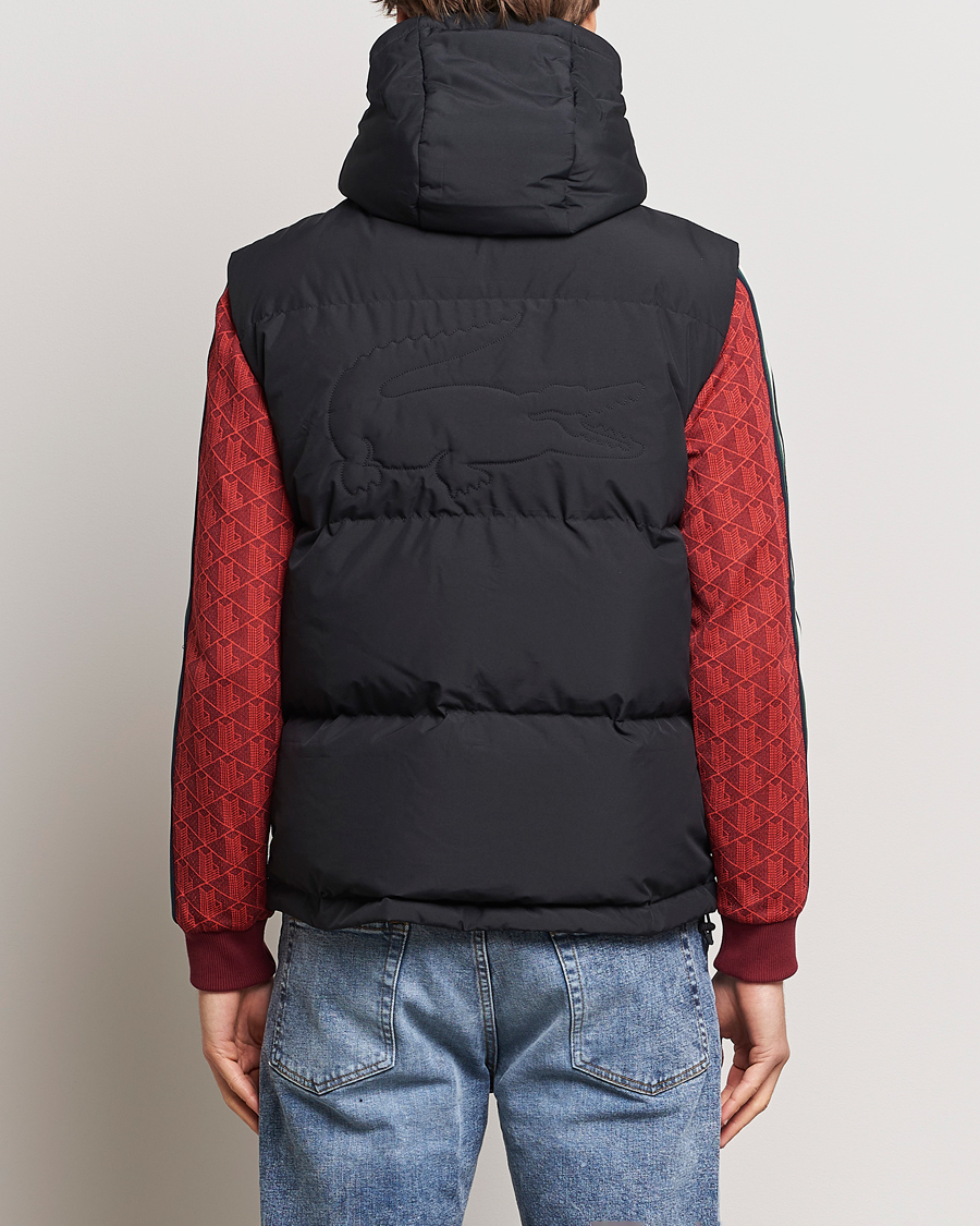 Men | Coats & Jackets | Lacoste | Puffer Down Vest Black