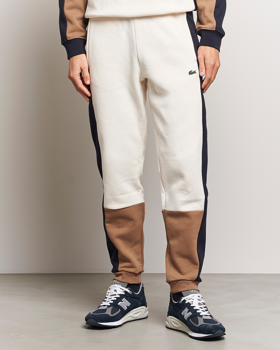 Men | Trousers | Lacoste | Colorblocked Trackpants Lapland/Cookie
