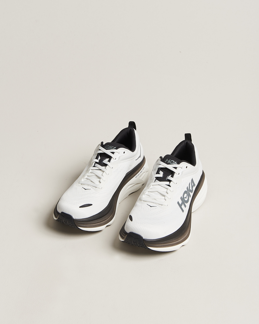 Men | Running Sneakers | Hoka One One | Hoka Bondi 8 White/Black