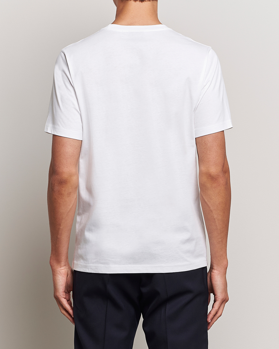 Men | T-Shirts | PS Paul Smith | Zebra Repeat Crew Neck T-Shirt White